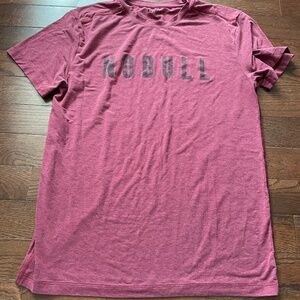 NOBULL Maroon Short Sleeve Tee